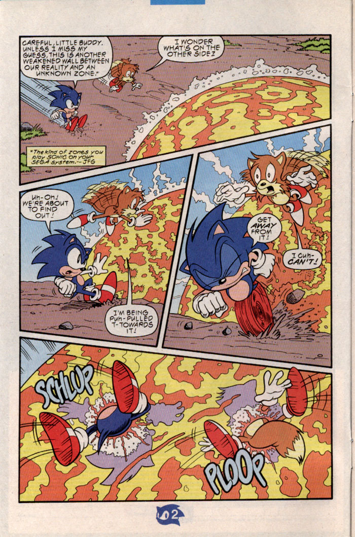 Sonic - Archie Adventure Series June 1998 Page 2